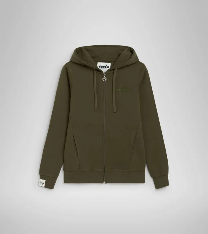 L. Hoodie Fz Mii Hooded sweatshirt – Made in Italy