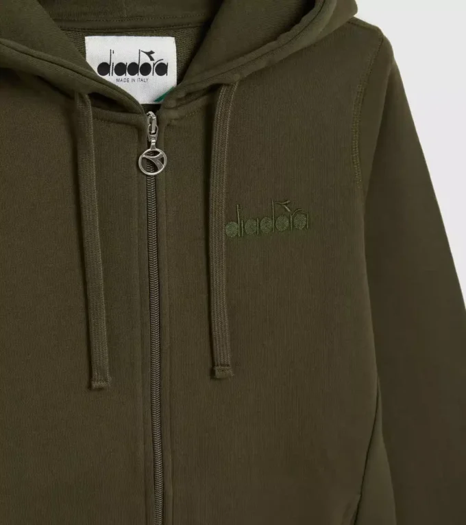 L. Hoodie Fz Mii Hooded sweatshirt – Made in Italy