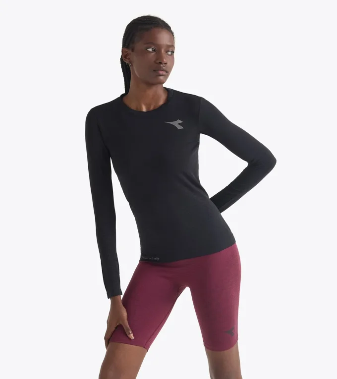 L. Ls T-Shirt Stratouno Long-sleeved, technical t-shirt for temperature control – Running