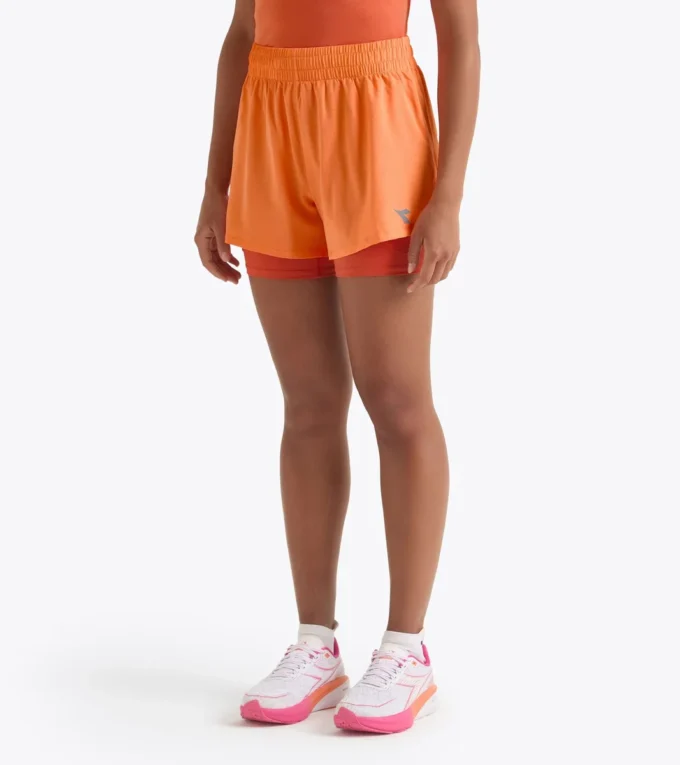 L. Shorts 2In1 5 Run Crew 2 in 1 running shorts – Training