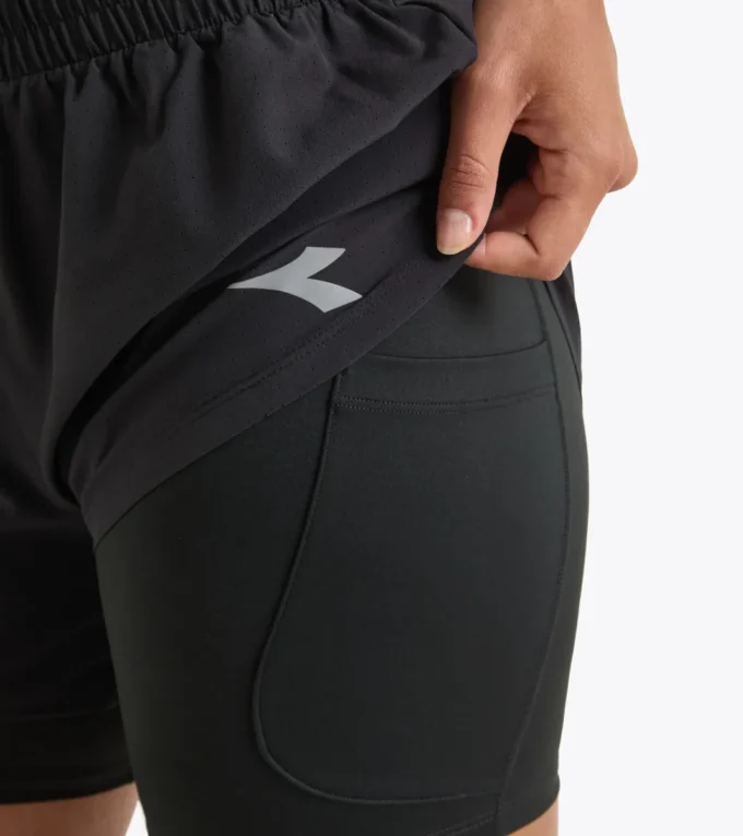 L. Shorts 2In1 5 Run Crew 2 in 1 running shorts – Training