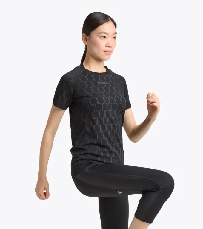 L. Ss Skin Friendly T-Shirt Short sleeves running T-shirt