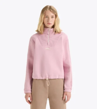 L. Sweatshirt 1/2 Zip Athl. Logo Half-zip sweatshirt