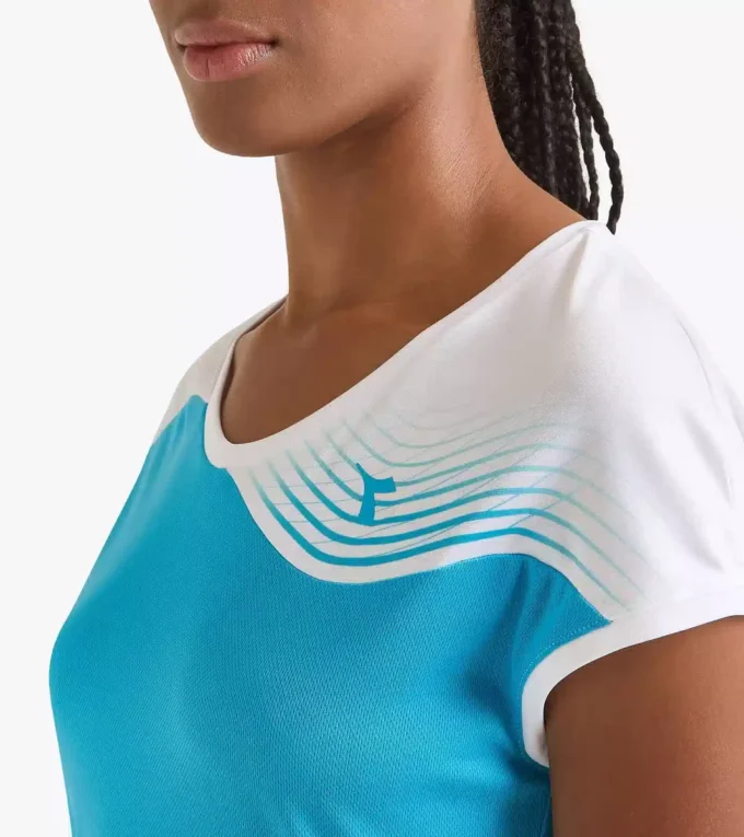 L. T-Shirt Court Tennis T-shirt
