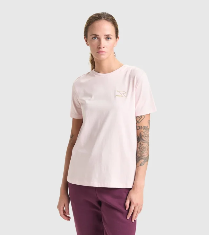 L.T-Shirt Ss Flounce Sports T-shirt
