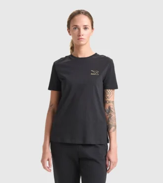 L.T-Shirt Ss Flounce Sports T-shirt