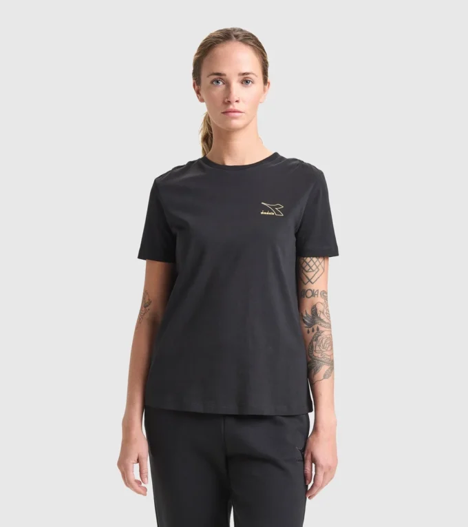 L.T-Shirt Ss Flounce Sports T-shirt