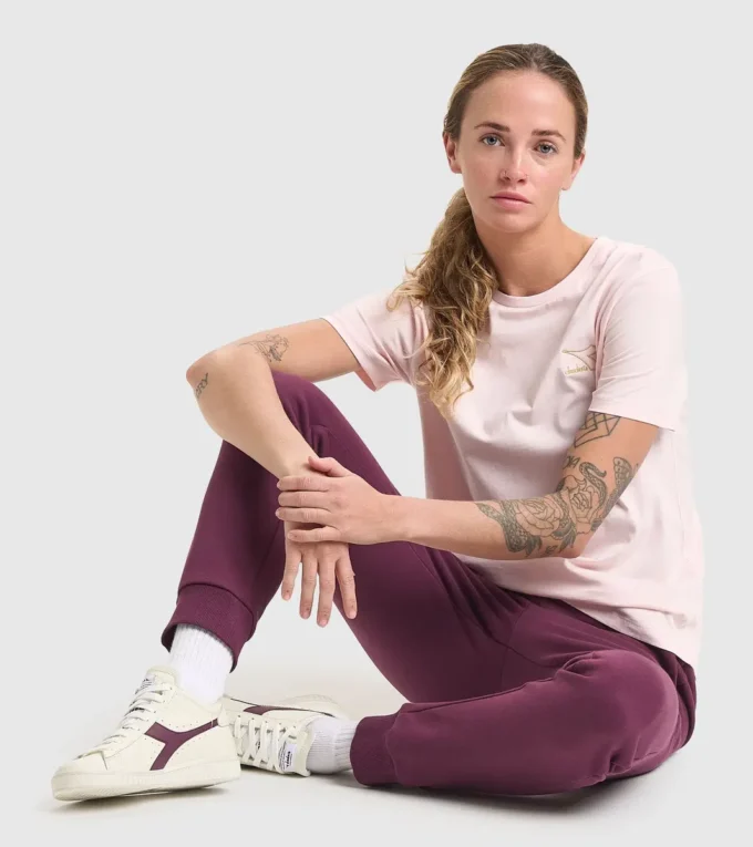 L.T-Shirt Ss Flounce Sports T-shirt