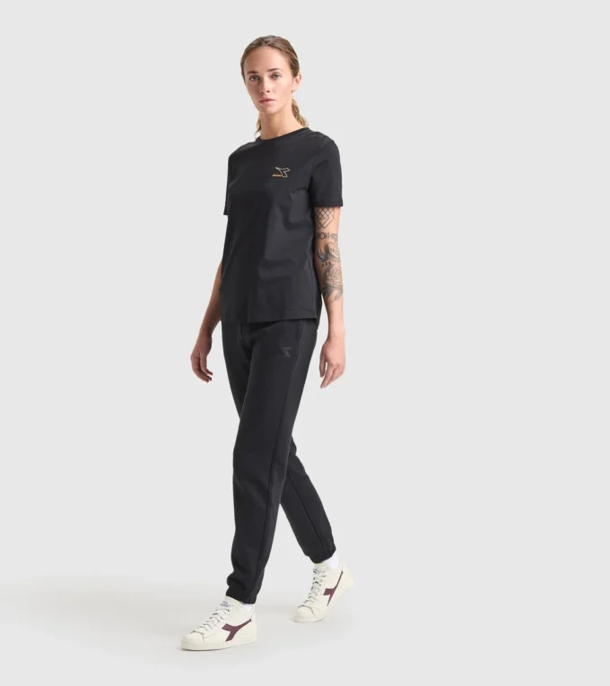 L.T-Shirt Ss Flounce Sports T-shirt