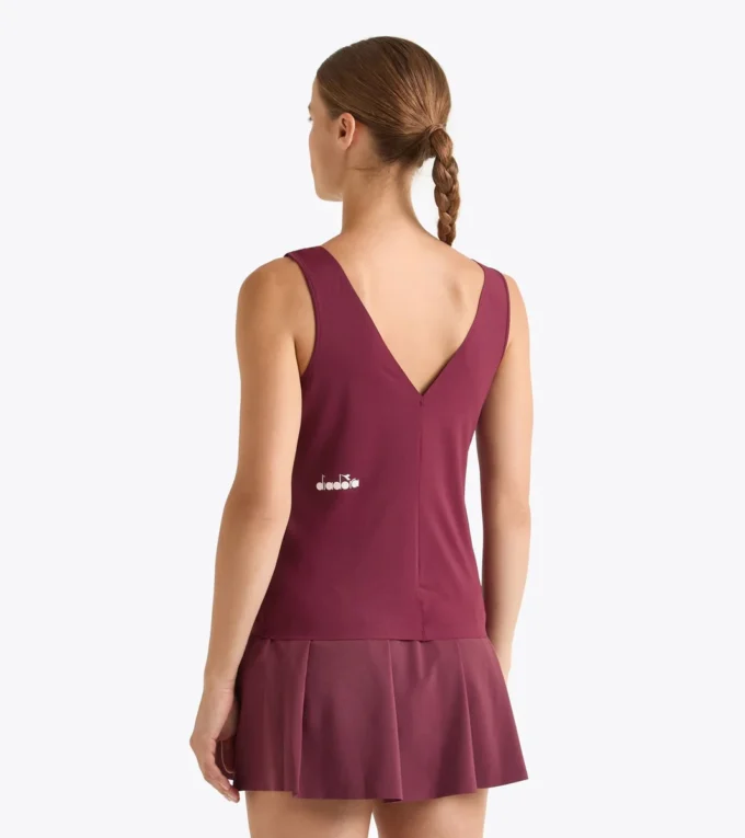 L. Tank Icon Tennis racerback tank top – Competition