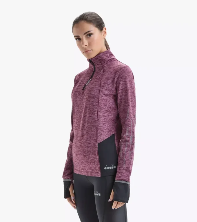 L. Warm Up Winter Sweat Be One 1/2 zip running top L. Warm Up Winter Sweat Be One 1/2 zip running top