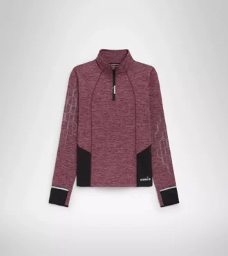 L. Warm Up Winter Sweat Be One 1/2 zip running top