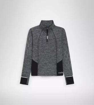 L. Warm Up Winter Sweat Be One 1/2 zip running top
