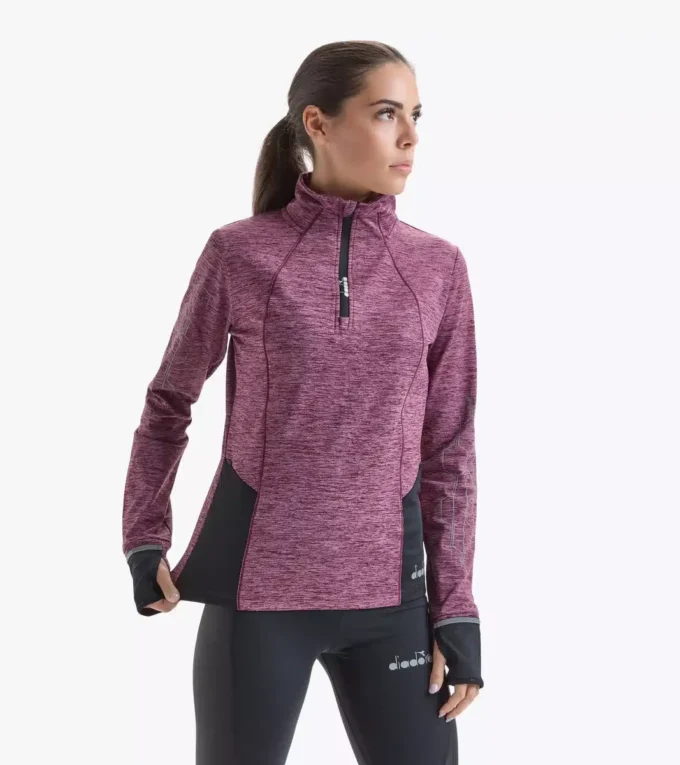 L. Warm Up Winter Sweat Be One 1/2 zip running top L. Warm Up Winter Sweat Be One 1/2 zip running top