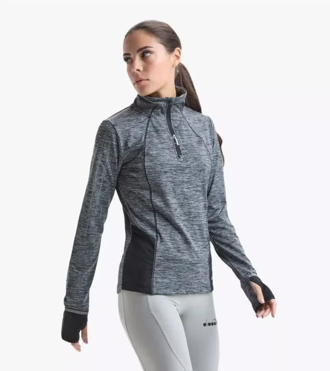 L. Warm Up Winter Sweat Be One 1/2 zip running top L. Warm Up Winter Sweat Be One 1/2 zip running top