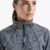L. Warm Up Winter Sweat Be One 1/2 zip running top L. Warm Up Winter Sweat Be One 1/2 zip running top