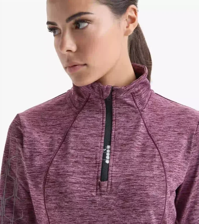 L. Warm Up Winter Sweat Be One 1/2 zip running top L. Warm Up Winter Sweat Be One 1/2 zip running top