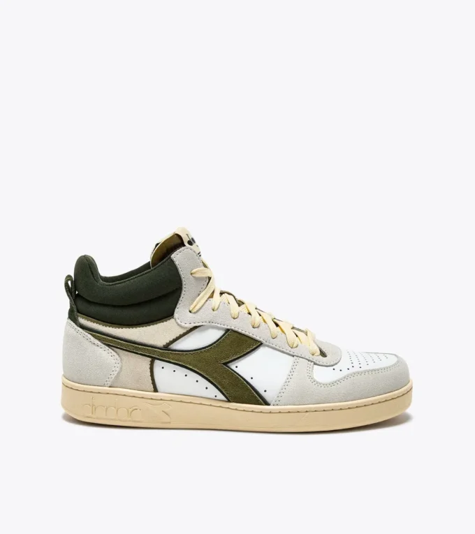 Magic Basket Demi Cut Suede Leather Sporty sneakers Magic Basket Demi Cut Suede Leather Sporty sneakers
