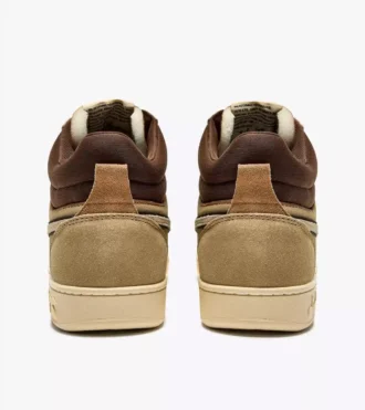 Magic Basket Demi Cut Suede Leather Sporty sneakers