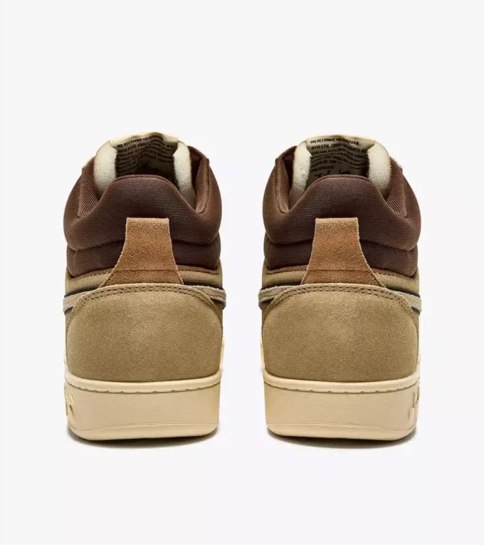 Magic Basket Demi Cut Suede Leather Sporty sneakers Magic Basket Demi Cut Suede Leather Sporty sneakers