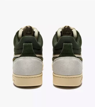 Magic Basket Demi Cut Suede Leather Sporty sneakers
