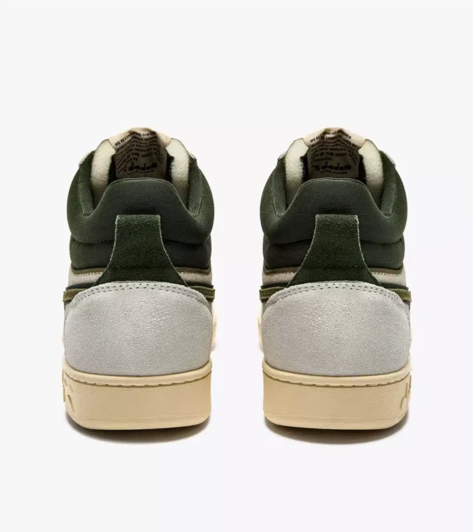Magic Basket Demi Cut Suede Leather Sporty sneakers Magic Basket Demi Cut Suede Leather Sporty sneakers