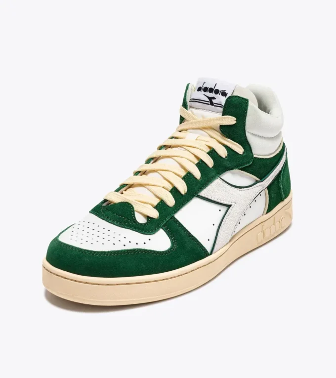 Magic Basket Demi Cut Suede Leather Sporty sneakers Magic Basket Demi Cut Suede Leather Sporty sneakers
