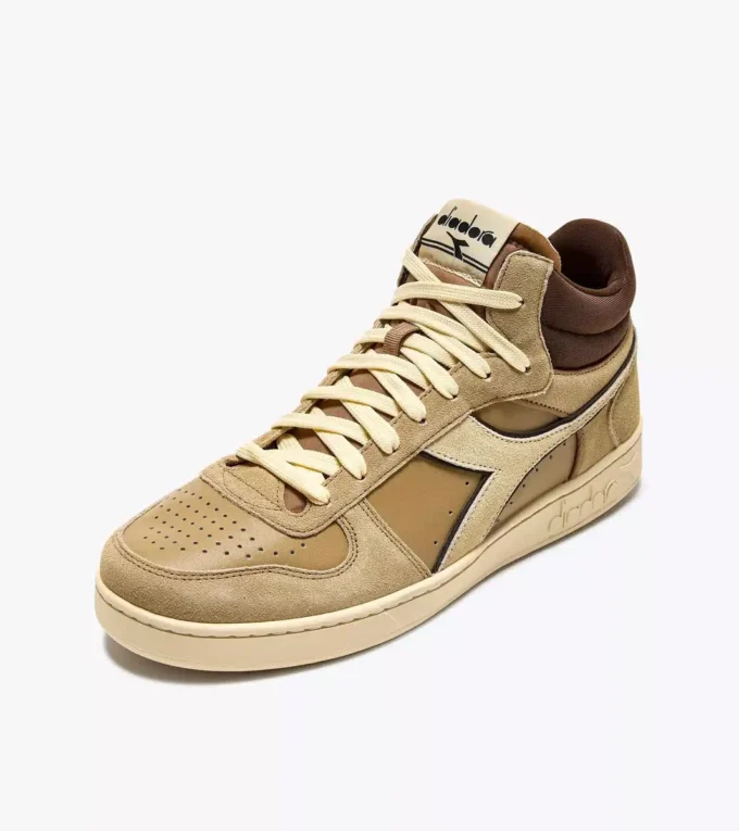 Magic Basket Demi Cut Suede Leather Sporty sneakers Magic Basket Demi Cut Suede Leather Sporty sneakers