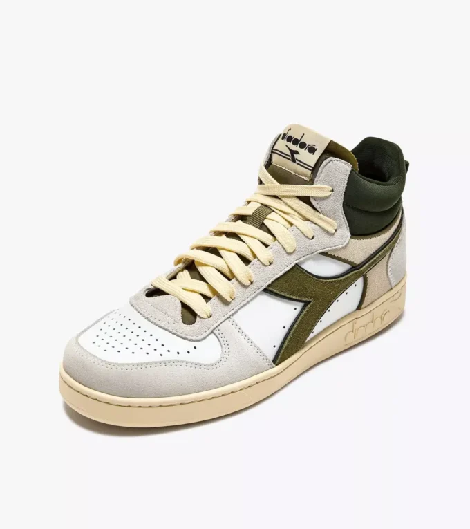 Magic Basket Demi Cut Suede Leather Sporty sneakers Magic Basket Demi Cut Suede Leather Sporty sneakers