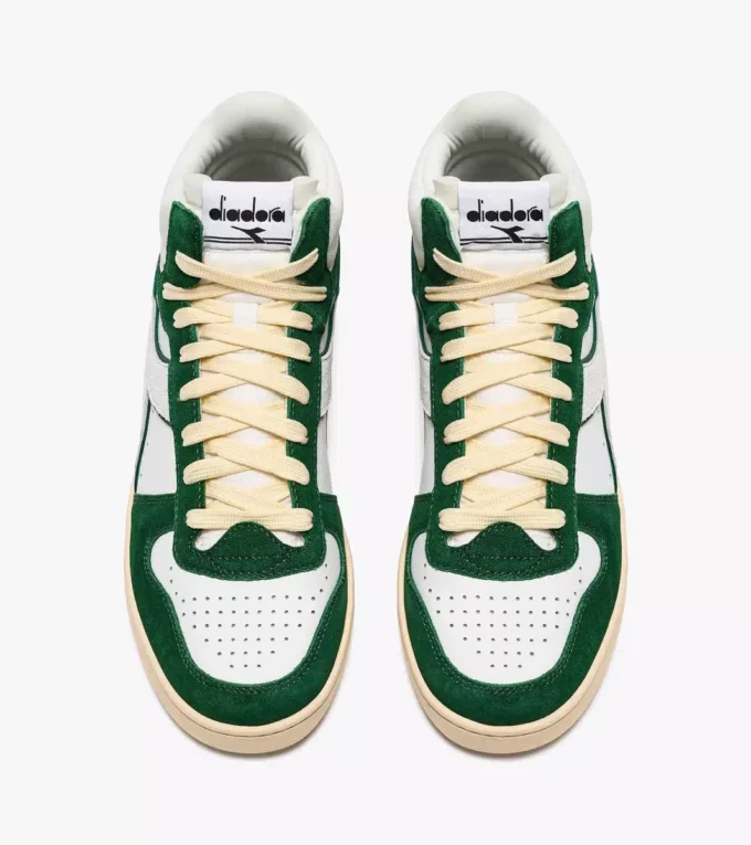 Magic Basket Demi Cut Suede Leather Sporty sneakers Magic Basket Demi Cut Suede Leather Sporty sneakers