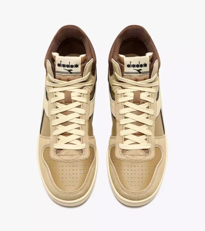 Magic Basket Demi Cut Suede Leather Sporty sneakers Magic Basket Demi Cut Suede Leather Sporty sneakers