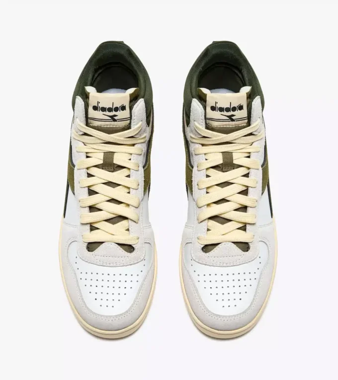 Magic Basket Demi Cut Suede Leather Sporty sneakers Magic Basket Demi Cut Suede Leather Sporty sneakers