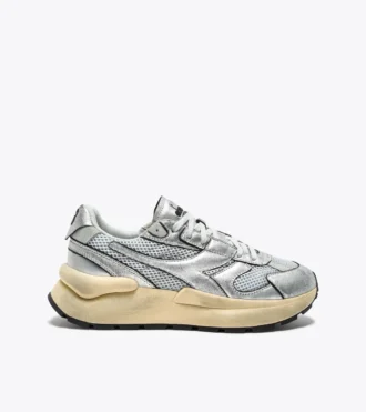 Mercury Elite Silver Used Wn Heritage leather sneaker