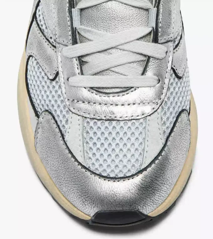 Mercury Elite Silver Used Wn Heritage leather sneaker