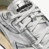 Mercury Elite Silver Used Wn Heritage leather sneaker