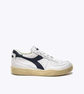 Mi Basket Low Used Heritage leather sneaker