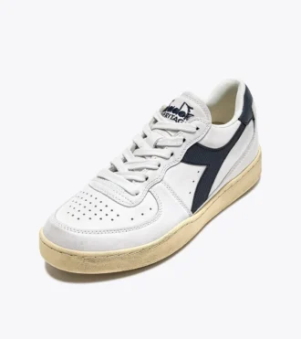 Mi Basket Low Used Heritage leather sneaker