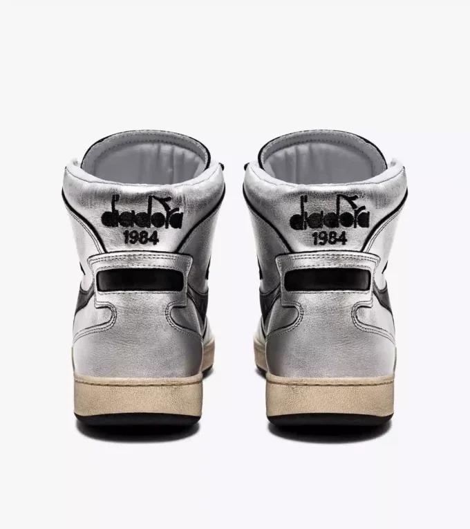Mi Basket Silver Used W Heritage shoe