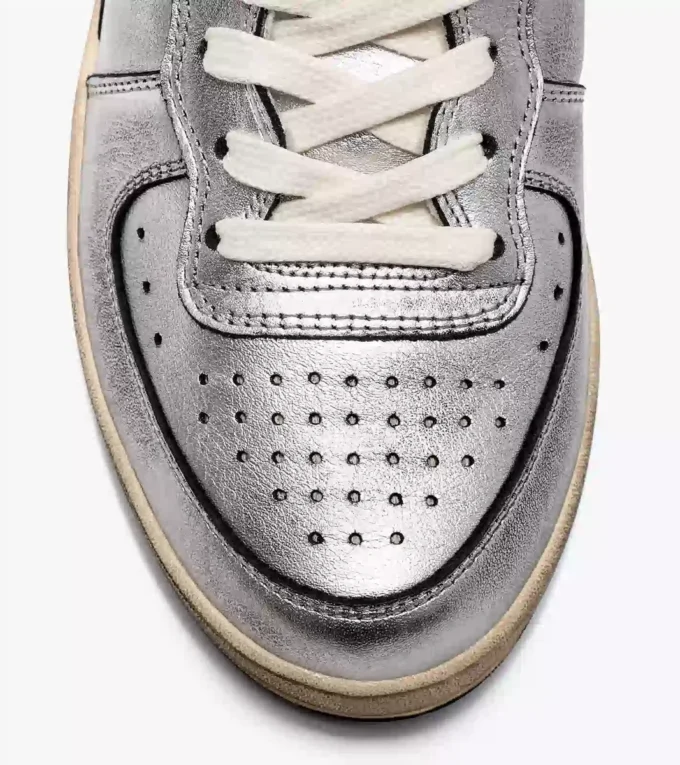 Mi Basket Silver Used W Heritage shoe