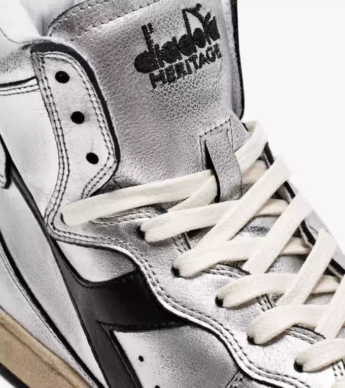 Mi Basket Silver Used W Heritage shoe