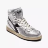 Mi Basket Silver Used W Heritage shoe