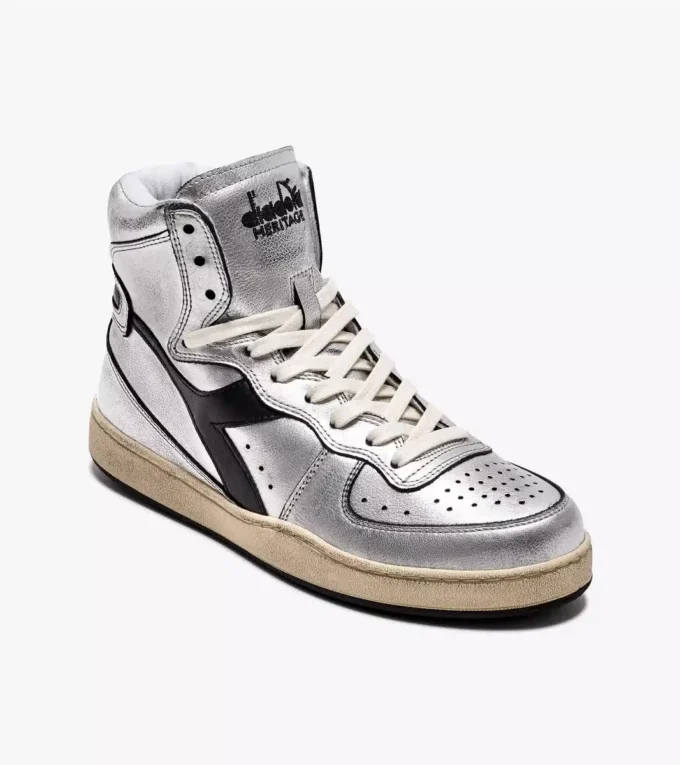 Mi Basket Silver Used W Heritage shoe