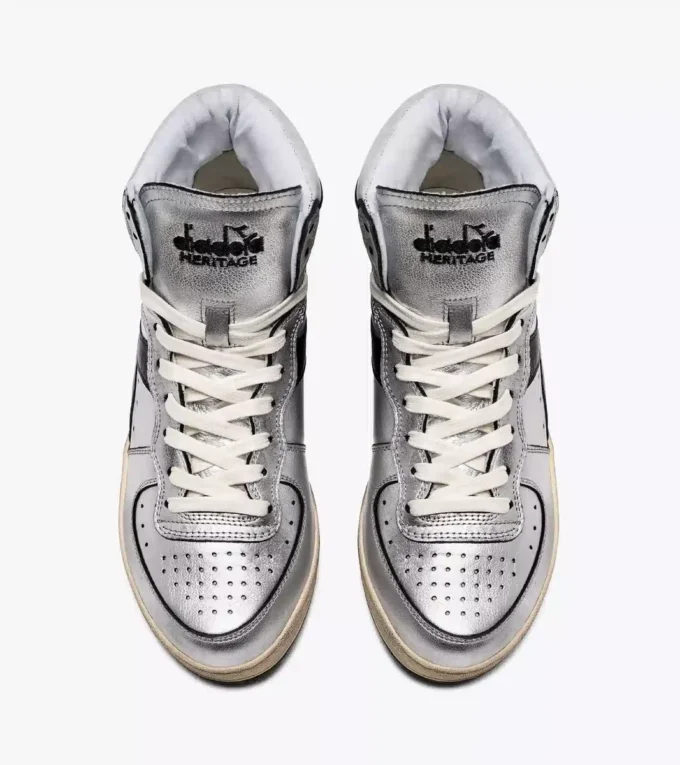 Mi Basket Silver Used W Heritage shoe