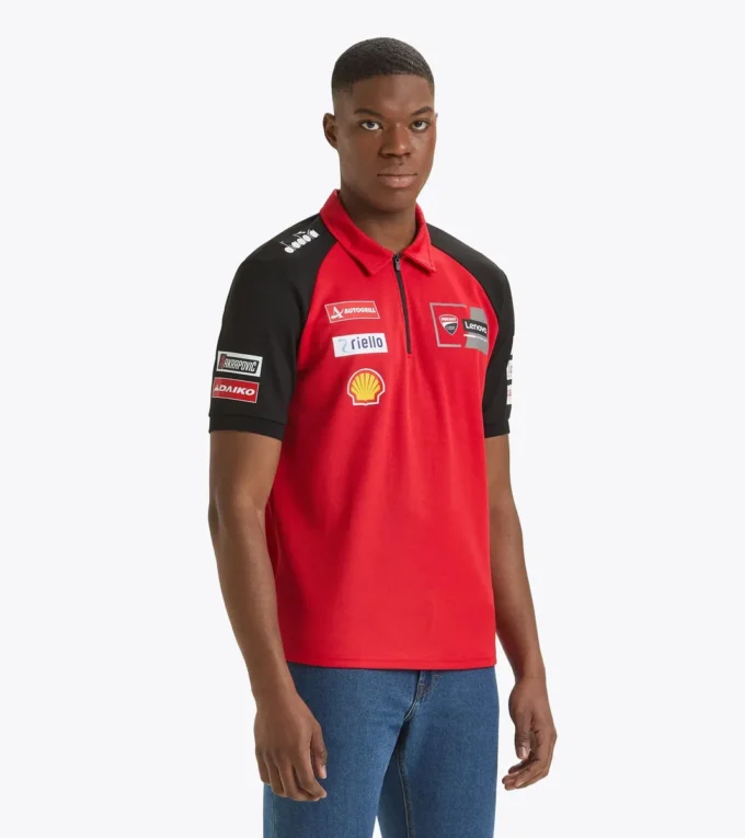 Polo Ducati Replica Mgp24 Sporty Ducati 2024 MotoGP Polo