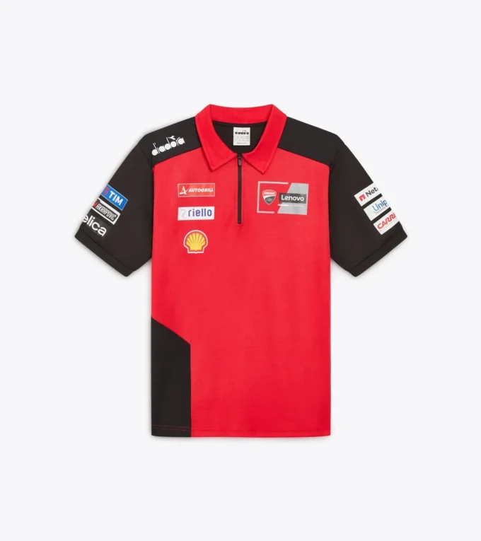 Polo Ducati Replica Mgp25 Sporty Ducati 2025 MotoGP Polo Polo Ducati Replica Mgp25 Sporty Ducati 2025 MotoGP Polo
