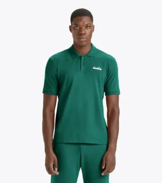 Polo Ss Logo Sporty polo shirt – Made in Italy – Gender Neutral