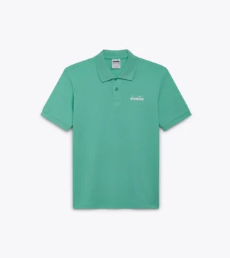 Polo Ss Logo Sporty polo shirt – Made in Italy – Gender Neutral