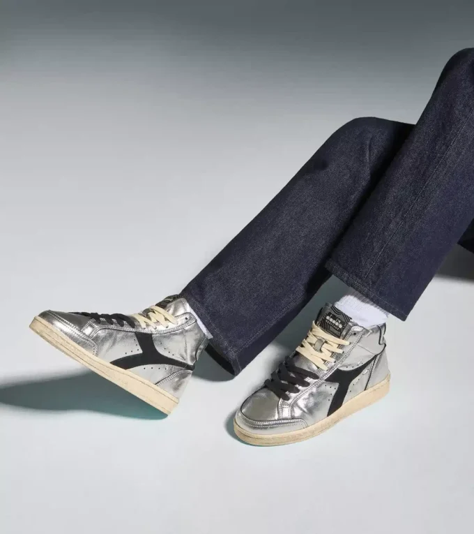 Prestige High Metal Used Heritage sneaker made from leather Prestige High Metal Used Heritage sneaker made from leather