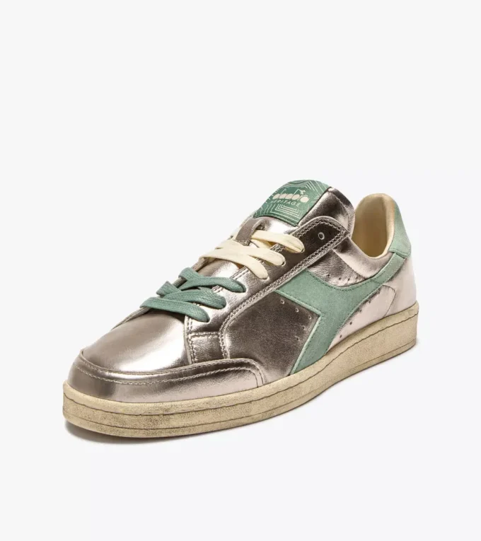 Prestige Metal Used Heritage sneaker made from leather Prestige Metal Used Heritage sneaker made from leather