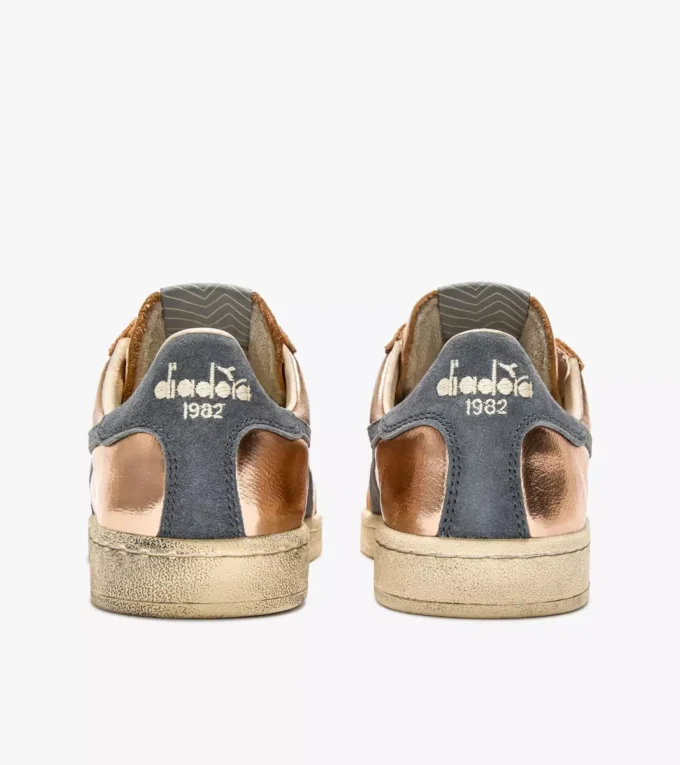Prestige Metal Used Heritage sneaker made from leather Prestige Metal Used Heritage sneaker made from leather